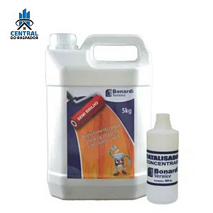 BONARDI RESINA UREIA FORMOL SEMI BRILHO 5KG + CATALISADOR 500ml