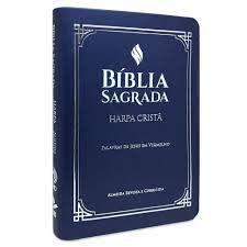 Bíblia com Harpa Cristã Grande Econômica Preta