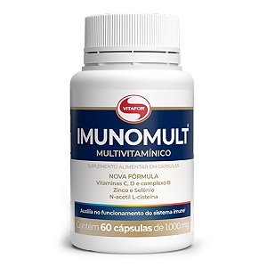 Imunomult Multivitaminico (60 Cápsulas) - Vitafor