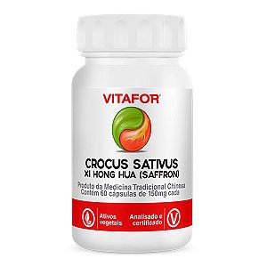 Crocus Sativus (60 Cápsulas) - Vitafor
