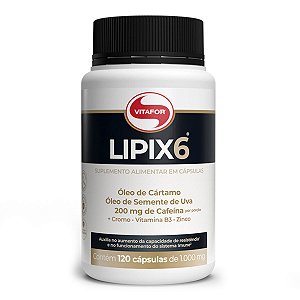 Lipix 6 1000mg (120 Cápsulas) - Vitafor