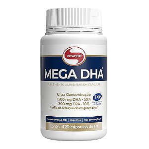 Mega DHA 1800mg (60 Cápsulas) - Vitafor