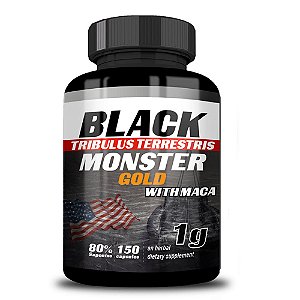 Tribulus Terrestris 1000mg Black Monster (150 Cápsulas) - Super Nutrition