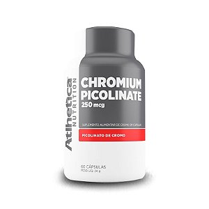 Picolinato de Cromo (60 Cápsulas) - Atlhetica Nutrition