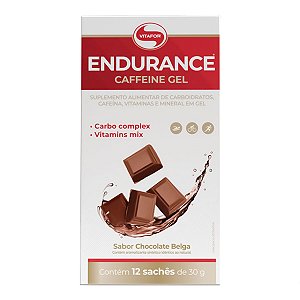 Endurance Gel Caffeine (12 Sachês de 30g) - Vitafor