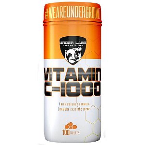 Vitamina C-1000 (100 Tabletes) - Under Labz