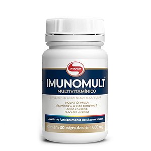 Imunomult Multivitaminico (30 Cápsulas) - Vitafor