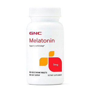 Melatonina 3mg (120 Cápsulas) - GNC