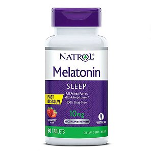 Melatonina 10mg F/D (60 tabletes) - Natrol