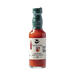 Mini Molho Habanero (55ml) - Sabor das Índias