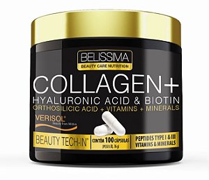 Collagen Plus (100 Cápsulas) - Belíssima