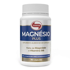 Magnésio Plus (90 Cápsulas) - Vitafor