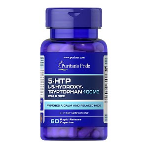 5-htp 100mg Puritans Pride (60 Cápsulas)