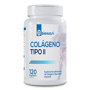 Colageno tipo II (120 capsulas) - Bionutri