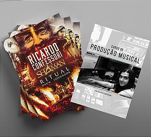 Songbook de Bateria "Ritual" + Livro Produção Musical por R. Confessori
