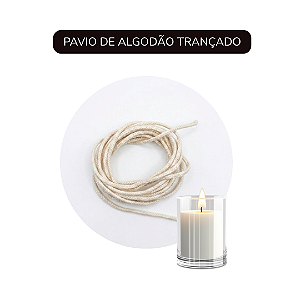PAVIO DE ALGODÃO - 2 METROS