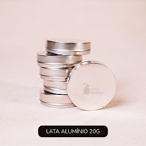 100 UNIDADES LATA DE ALUMINIO 20G