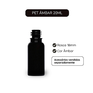 PET AMBAR 20ML R18MM