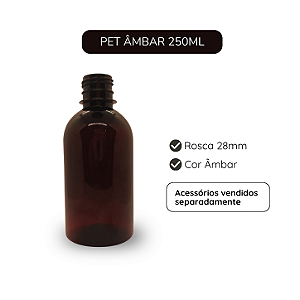 PET AMBAR 250ML R28