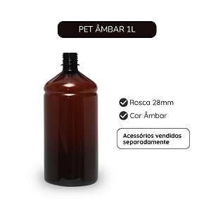 PET AMBAR 1L R28MM