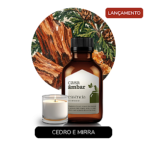 CEDRO E MIRRA ESSÊNCIA UNIVERSAL