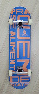 SKATE PROFISSIONAL ESPINAFRE COMPLETO - SHAPE 8.0