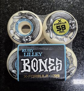 RODAS BONES - RUBY LILLEY - X FORMULA - 58MM - 99A