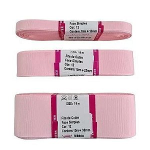 Fita Gorgorão Sanding Lisa Rosa 12