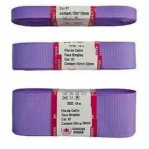 Fita Gorgorão Sanding Lisa Roxo 087