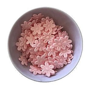 Flor Prensada - Rosa Bebê