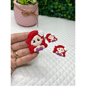 Aplique Emborrachado Princesa Ariel - Unidade