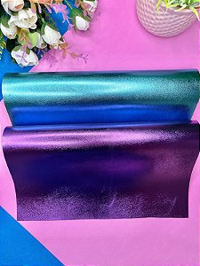 Lonita Metalizada 25x40cm (courino) - Unidade