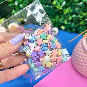 Entremeio Passante Leitoso Estrela Colorido 20g