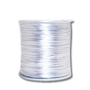 Fio de Seda 1mm (rabo de rato) - Branco