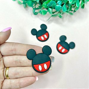Aplique Emborrachado Mickey Símbolo - Unidade