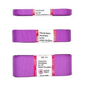 Fita Gorgorão Sanding Lisa Roxo 167