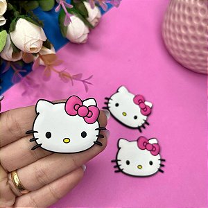 Aplique Emborrachado Hello Kitty Rostinho - Unidade