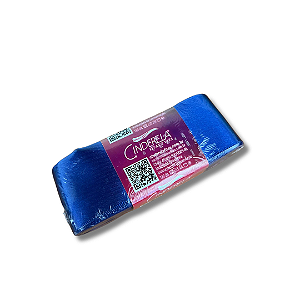 Fita de Cetim Cinderela Rolo de 10 metros - Azul Bic