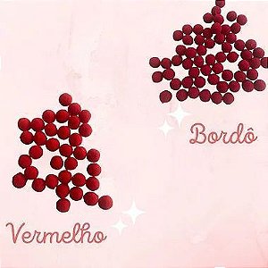 Pompom Bolinha 1cm - 10 unidades