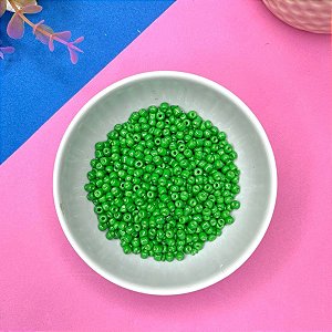 Miçangão 3.6mm 15 gramas - Verde Bandeira