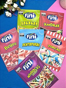 Kit de Embalagem para os Laços das Balas - 6 Unidades Mistas