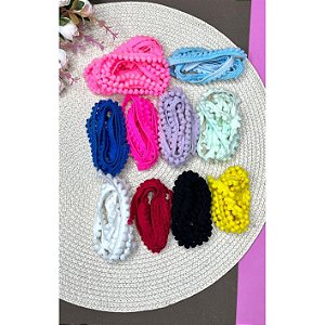 Pompom Bolinha em Metro 3mm - Metro