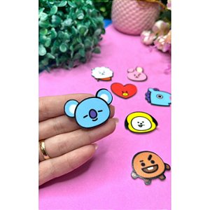 Aplique de Acrílico Fino BTS Rostinho Koya (RM) - Unidade