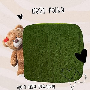 Meia de Seda Arte com Meia - Verde Folha - unidade