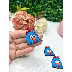 Aplique Emborrachado Galinha Pintadinha - Unidade