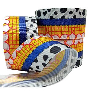 Fitas de Gorgorão Estampado Sakura 38mm Toy Story - Metro