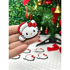 Aplique Emborrachado Natal Hello Kitty - Unidade