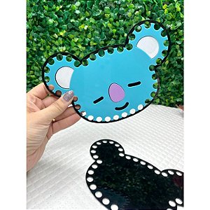 Placa de Acrílico BTS Koya (RM) para Bolsa de Fio de Malha