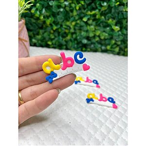 Aplique Emborrachado Escolar Régua Colorida - Unidade