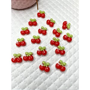 Pingente de Resina Cerejinha - Unidade